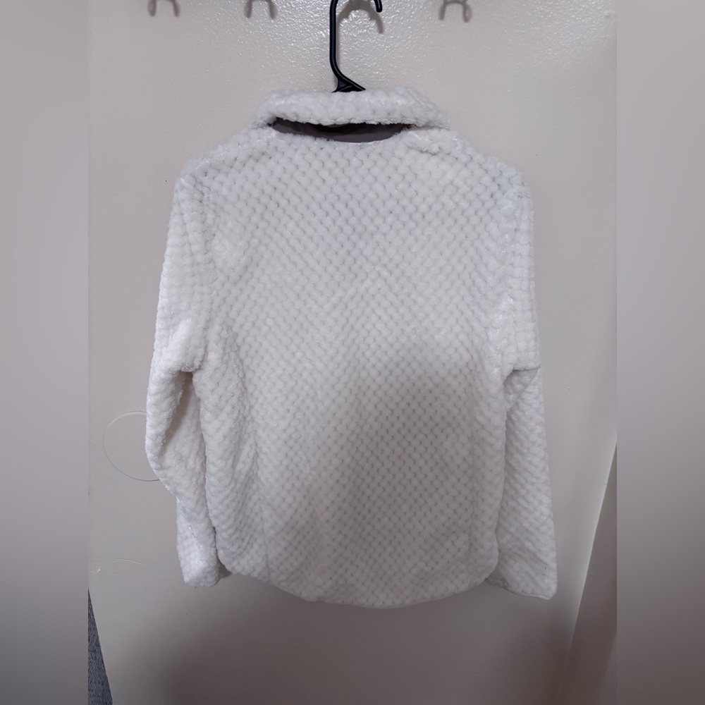 ✨Women’s Eddie Bauer Sherpa Pullover Snap Collar Size Small - Picture 8 of 11